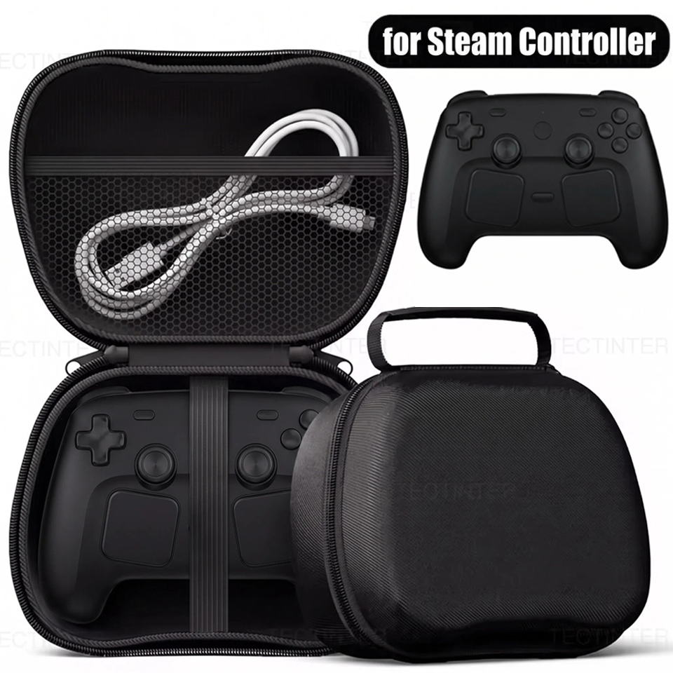 Tech Accessories Case - กระเป๋าใส่คอนโทรลเลอร์ Steam/PS5 PS4 PS3/Xbox Series/Nintendo Switch