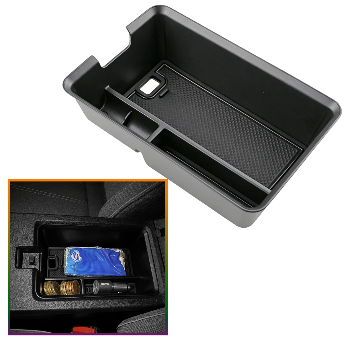 Tech Accessories Storage - กล่องเก็บของที่วางแขนสำหรับ Renault Megane E-Tech 2022 2023