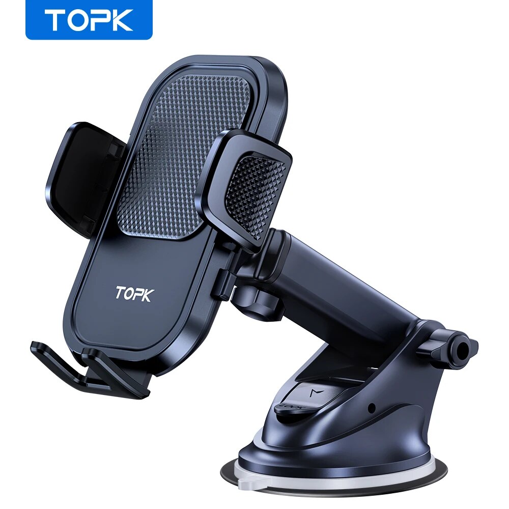 Mobile Tech Accessories - TOPK ที่วางโทรศัพท์ในรถยนต์สําหรับ iPhone [แรงดูดอันทรงพลัง] ที่วางโทรศัพท์สําหรับแดชบอร์ดในรถยนต์อุปกรณ์เสริมในรถยนต์รถยนต์สําหรับสมาร์ทโฟน