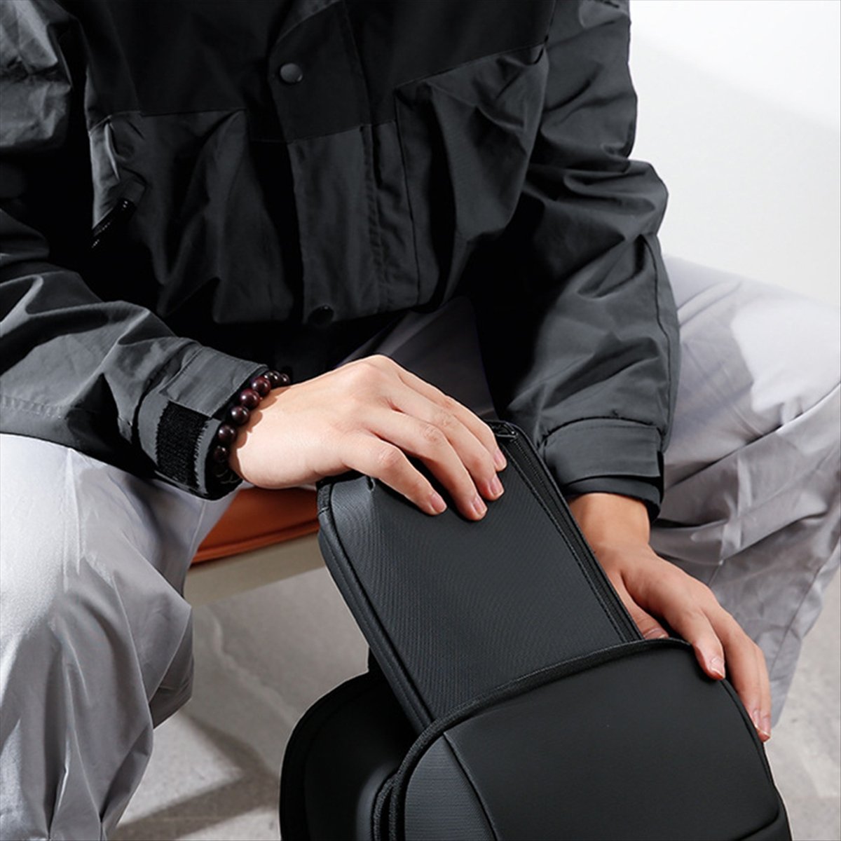 ☶ ❈ ＊ ♥ AC1579-กระเป๋าอุปกรณ์ก - Tech Accessories Travel Organizer Pouch บทวิจารณ์และราคา
