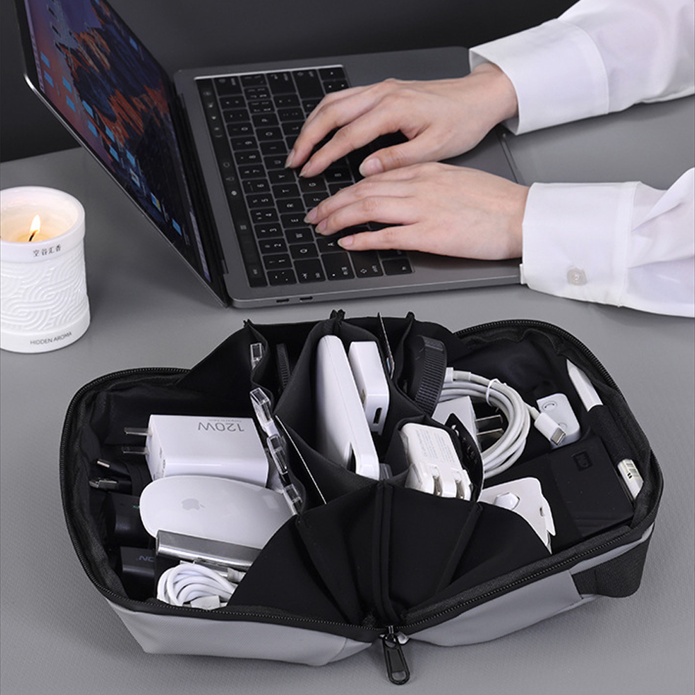 กระเป๋าใส่อุปกรณ์อิเล็กทรอนิกส - Tech Accessories Travel Organizer Pouch บทวิจารณ์และราคา