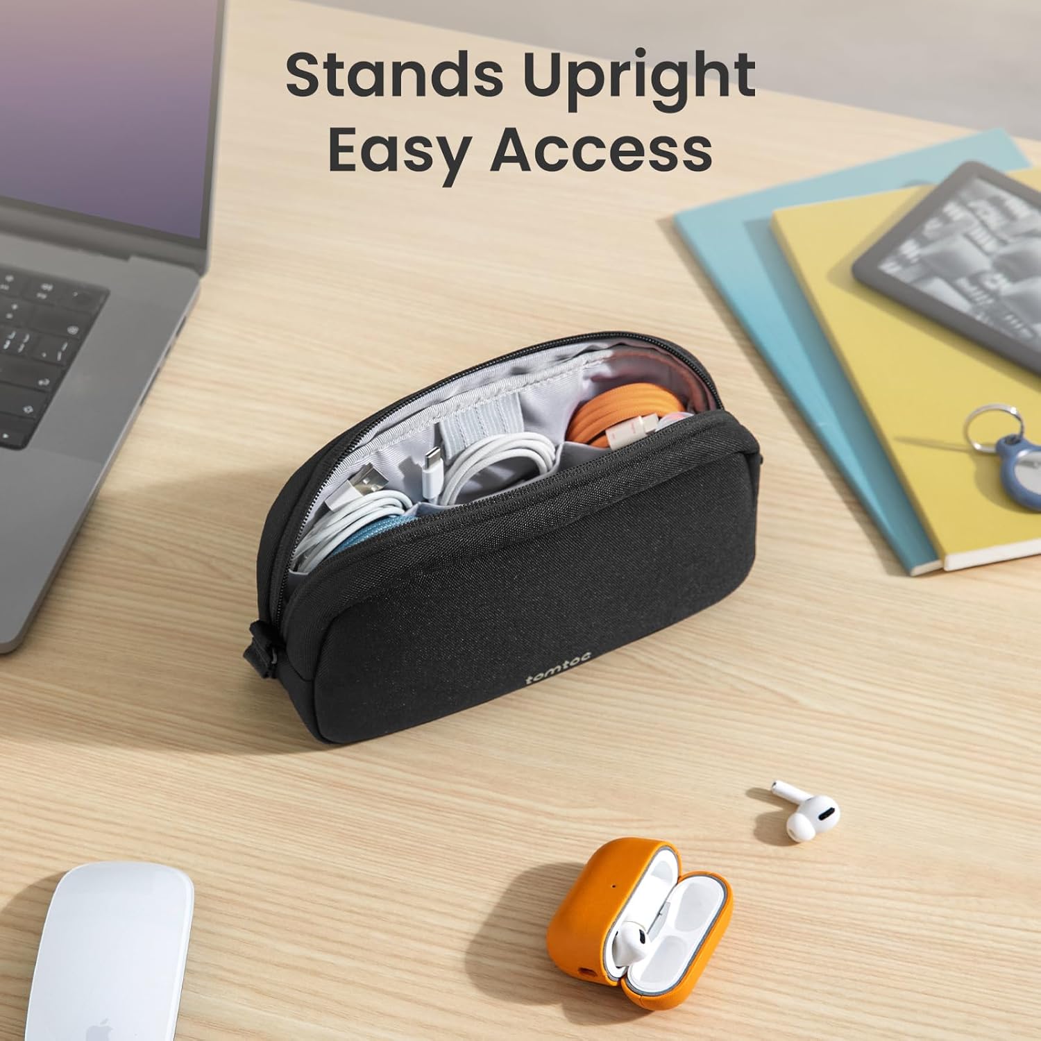 กระเป๋าจัดระเบียบอุปกรณ์อิเล็ก - Tech Accessories Travel Organizer Pouch บทวิจารณ์และราคา